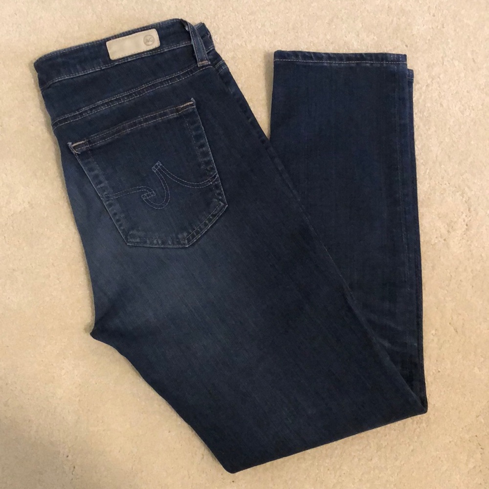 AG Prima Crop - Women’s Blue Jeans